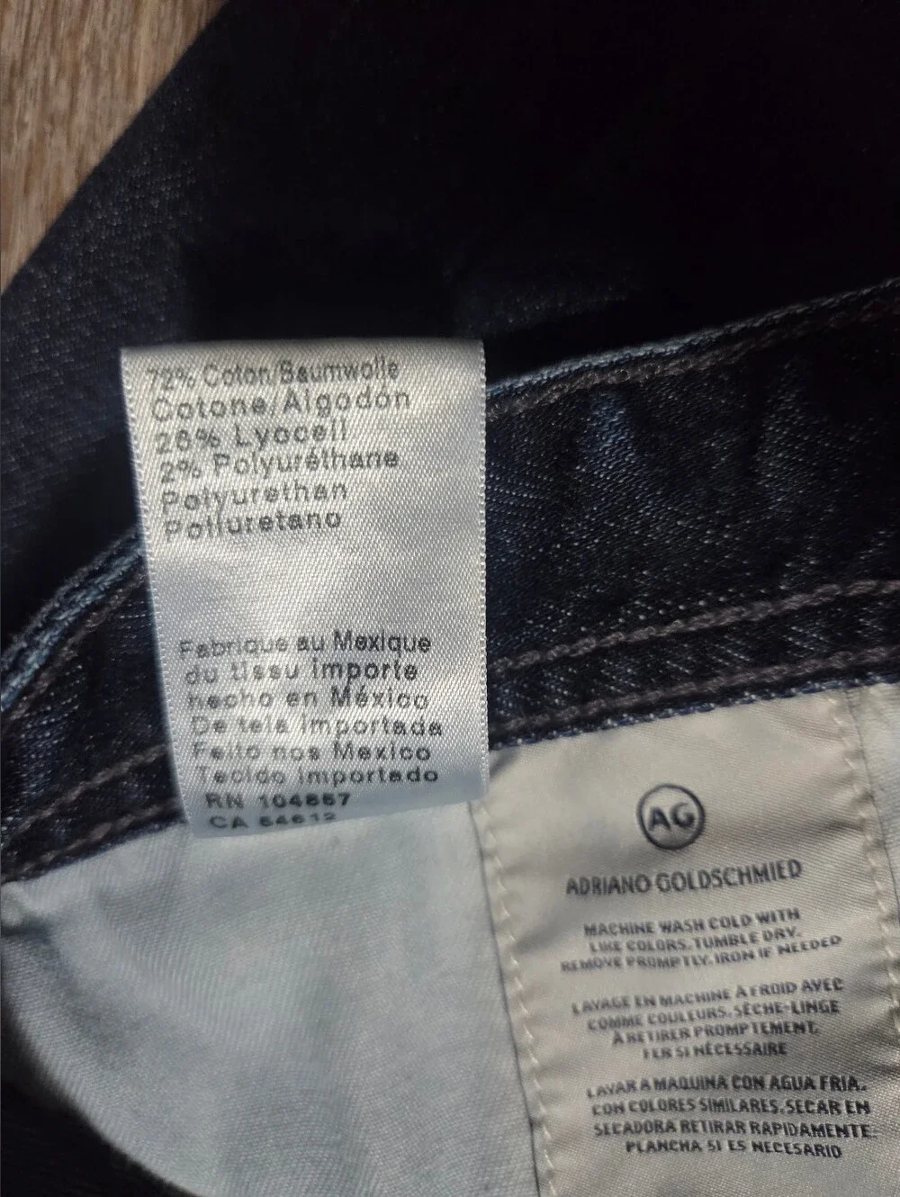 Ag Adriano Goldschmied fit men